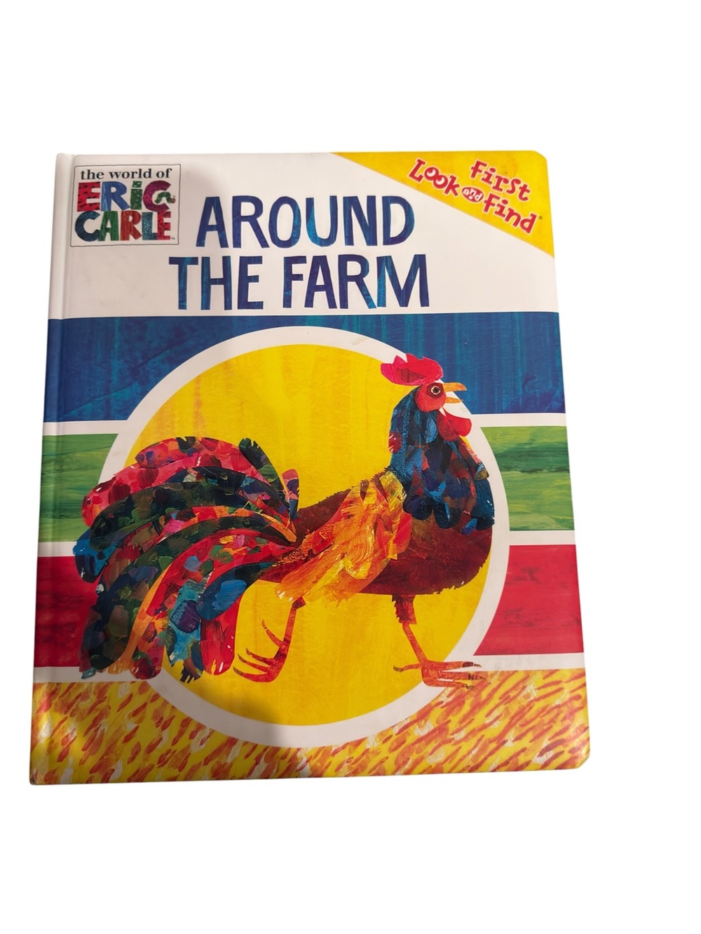 Disney Eric Carle Around the Farm Board Book -Interactive